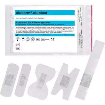 SÖHNGEN plaaster valge 1,9 x 7,2 cm, 30 tk, hüpoallergeenne, hingav, elastne, mittekleepuv haavapadjand 1009911
