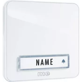 M-E MODERN-ELECTRONICS KTA-1 W uksekell-nupp, pealepandav, valge