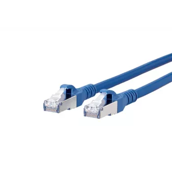 METZ BTR NETCOM CAT 6A S/FTP RJ45 võrgupatch-kaabel, 7 m, sinine, snagless 1308457044-E
