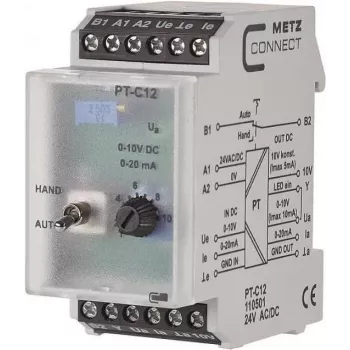 METZ CONNECT potentsiaaliisolaator PT C12 24VAC/DC (110501)