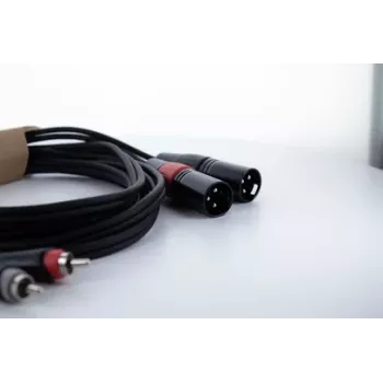 Cordial EU 3 MC XLR RCA audiokaabel 3m must 14849
