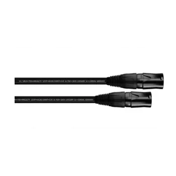 Cordial 15554 CAT 5e S/UTP patch-kaabel, RJ45, 0,3 m, must, PUR-kattega