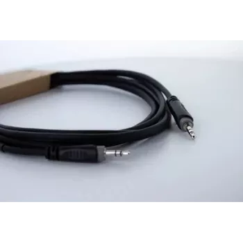 Cordial 14830 3,5 mm Jacki helikaabel 3 m must keerdpaar PVC