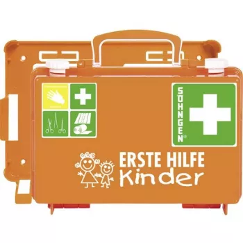 SÖHNGEN laste esmaabikapp DIN 13157, seinale kinnitatav terasest, valge 0550002