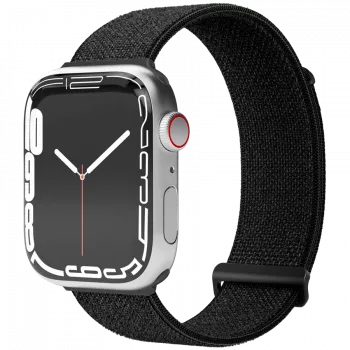 VONMÄHLEN Fitness Loop 2 kellarihm Apple Watch 40/41/42mm, must