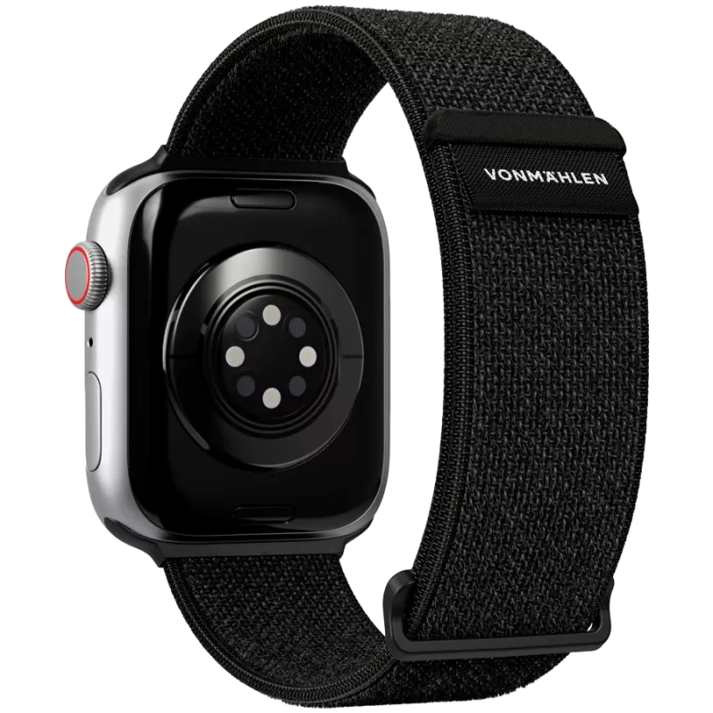 VONMÄHLEN Fitness Loop 2 kellarihm Apple Watch 40/41/42mm, must