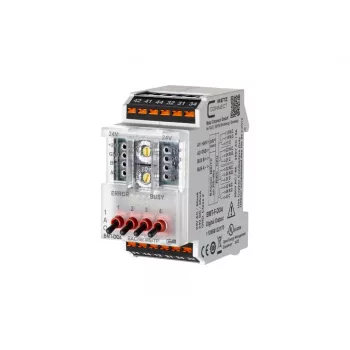 METZ BMT-F-DO4 BACnet MS/TP väliüksus 4 releeväljundiga, 4 universaalse sisendiga, 2 analoogväljundiga, RS485, DIN-liinile kinnitatav, 24V AC/DC 110886132170