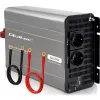 Qoltec modifitseeritud siinuslainega pingemuundur 12V kuni 230V 3000W/6000W USB-ga, ühilduv LiFePO4 GEL AGM-iga