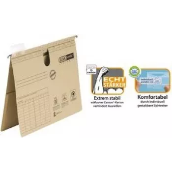 ELBA vertic ULTIMATE rippkaust A4 kommertsarhiveerimiseks šamoa 50 pakk 85442