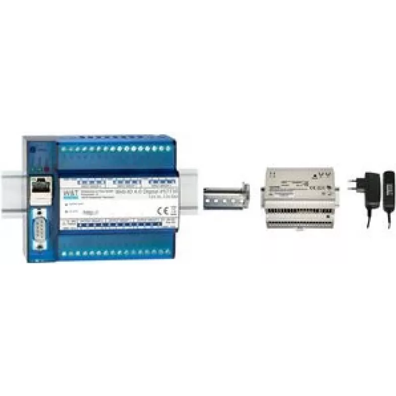 W&T Web-IO 4.0 Digital, 12x sisend, 12x väljund – Ethernet TCP/IP lülitussignaalide juhtimise ja jälgimise moodul 57730