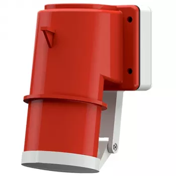 MENNEKES 400 pealepandav seadme pistikupesa 16A 5-pooluseline 6h 400V IP44 punane