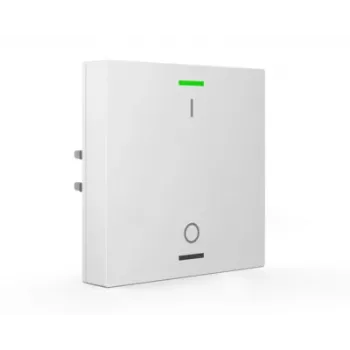 MDT BE-TAL55T1.B1 KNX surunupp koos temperatuurianduriga, 1-kordne, RGB-W oleku-LED, puhtvalge läikiv