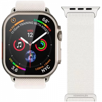 VONMÄHLEN Classic Nylon Loop 44, 45, 46, 49mm One Size, kreemjas