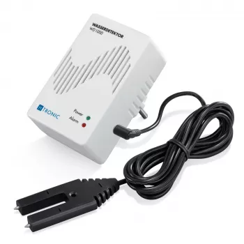 H-Tronic 1114720 veetekke andur välise anduriga, pistikühendusega, 230V AC, helialarm 85 dB, releeväljund, 2 m andurikaabel