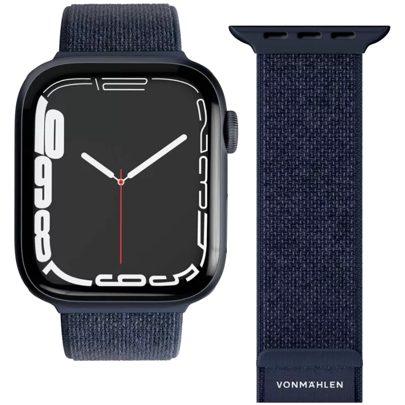 VONMÄHLEN Fitness Loop 2 nutikella rihm Apple Watch 40/41/42mm, tumesinine, üks suurus
