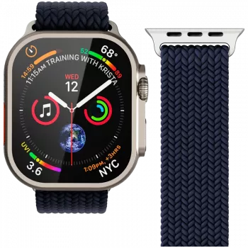 VONMÄHLEN kootud silmus Apple Watch 40/41/42mm, tumesinine