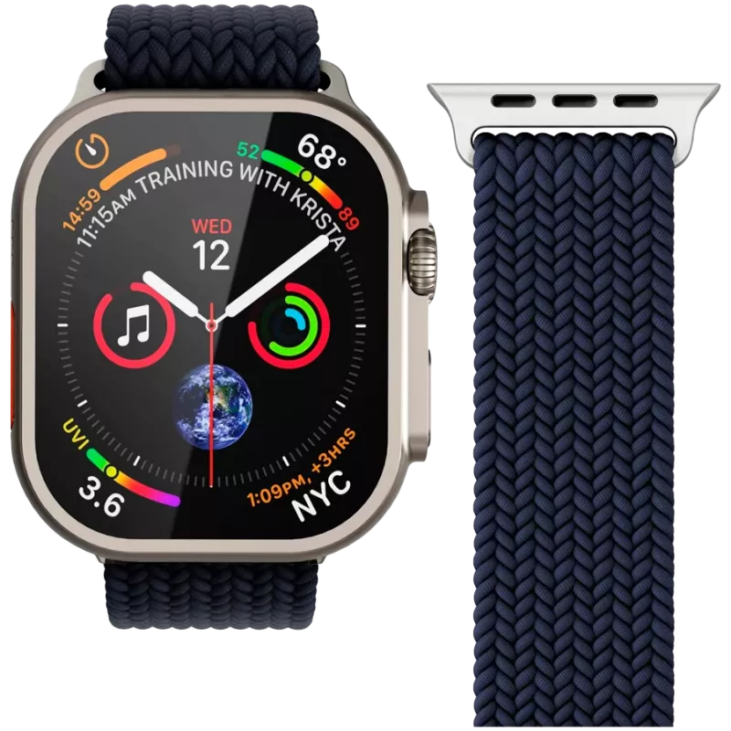 VONMÄHLEN kootud silmus Apple Watch 40/41/42mm, tumesinine