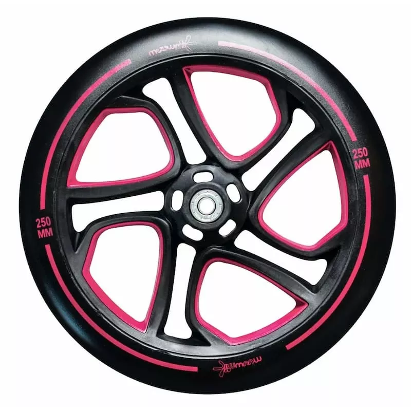 MUUWMI Alumiiniumist tõukeratas PRO Kick Scooter 250/215 mm punane