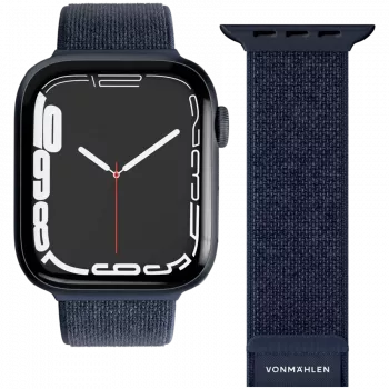 VONMÄHLEN Fitness Loop 2 nutikella rihm 44mm, 45mm, 46mm, 49mm korpustele, üks suurus, tumesinine