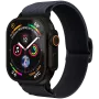 VONMÄHLEN Classic Nylon Loop Apple Watchile 38/40/41mm, Navy Black