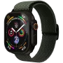 VONMÄHLEN kootud aas Apple Watchile 44/45/46/49mm, oliivmust
