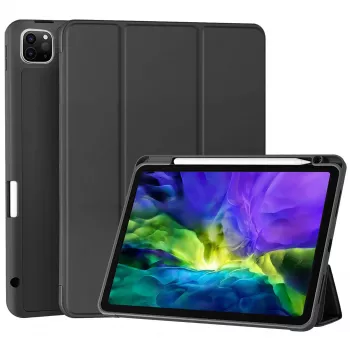 MRDISC klapiga ümbris Apple iPad Pro M4-le - must TPU MG-FLIPIPADPM4