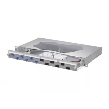 METZ CONNECT fiiberoptiline splaiss-patch-paneel 6xLC-D OS2 1U rack-kinnitus 1504697406-F