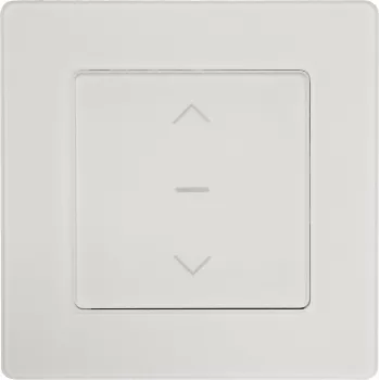 PowerRay PR-SCS-01 WiFi puutetundlik nutikas rullkardina lüliti, klaasraam valge