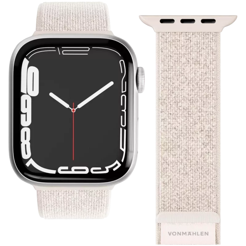 VONMÄHLEN Fitness Loop 2 kellarihm Apple Watchile 44/45/46/49mm, kreemjas