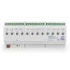 MDT AKI-1216.04 KNX lülitusaktuaator, 12-kanaliline, 12 TE DIN-liinile, 16/20 A, 230 V AC, mahtuvuslik koormus 200 µF