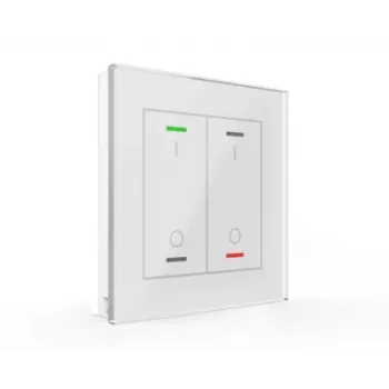 MDT BE-GTL2TW.B1 Klaasist surunupp II Light 2-kordne RGBW koos temperatuurianduriga, valge