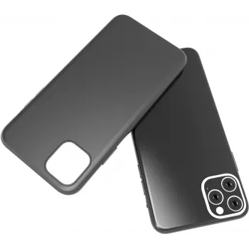 CYOO Premium Apple iPhone 11 Pro ümbris must vedel silikoonist kõva kate (CY121023)