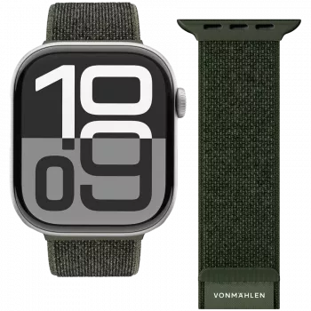 VONMÄHLEN Fitness Loop 2 40, 41, 42mm One Size, oliiv