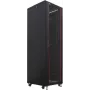 IT-BUDGET 19 inch serverikapp SRK - 42U - 600x1000 mm - klaas-/tahke terasest uksed - kokkupandud - must 99ITB19SRK42610GSNM