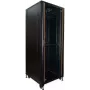 IT-BUDGET 19-serveririiul SRK 42U 800x1000 mm klaas-/terasuks must eelnevalt kokku pandud