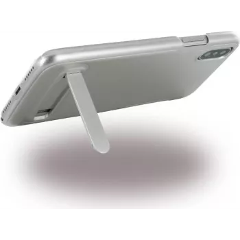 CYOO harjatud tugikorpus Apple iPhone X / XS jaoks - hõbedane