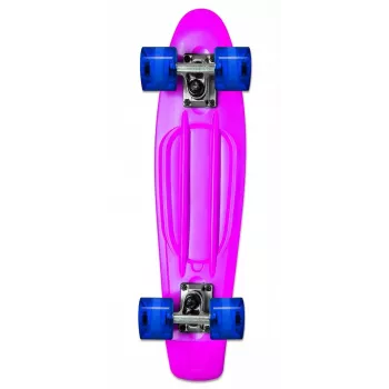 NORULES No Rules AU 349 mini cruiser rula valgustuvate ratastega, roosa
