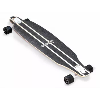 MUUWMI AU 559 Longboard-rula, 8-kihiline vahtralehepuust laud, ABEC 7 laagrid, 70 mm rattad, puit