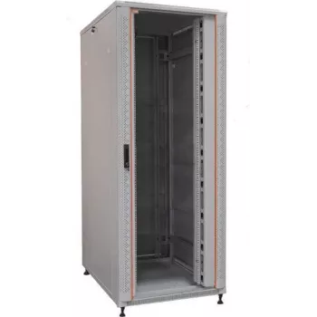 IT-BUDGET 19 inch Server Rack SRK - 42U - 800x1000 mm - Klaas/Tahke terasest uks - Kaablikanalid - Lahtivõetav - Helehall 90ITB19SRK42810GGN