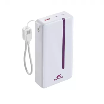 Rivacase VA2312 akupank 20000 mAh 22.5W valge