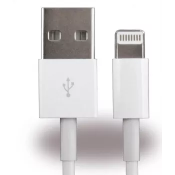 CYOO Lightning to USB-A andme- ja laadimiskaabel 1m valge iPhone 5/5S/6/6+/6s/6s+ jaoks