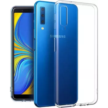 CYOO silikoonümbris Samsung Galaxy A7 (2018) SM-A750F jaoks - üliõhuke läbipaistev