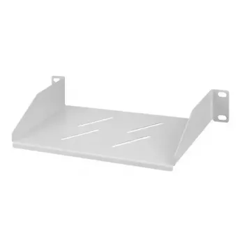 IT-BUDGET 10-fachboden - 1 HE - 150 mm sügavus - helehall (90ITBFB10150G)