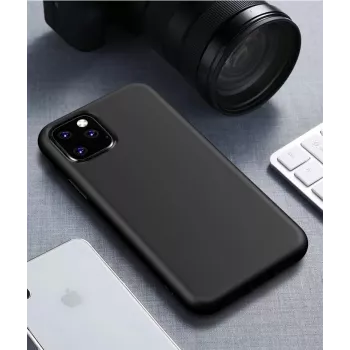 CYOO BioCase Apple iPhone 12 Pro Maxile - must - biolagunev löögikindel ümbris CY121897