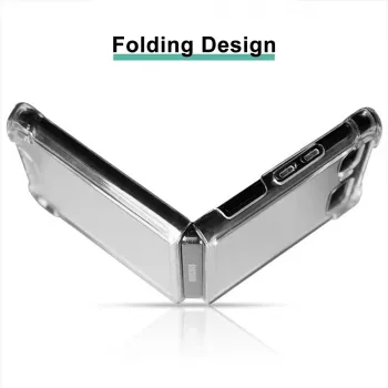 CYOO TPU silikoonkate Samsung Galaxy Z Flipile - läbipaistev (CY122089)