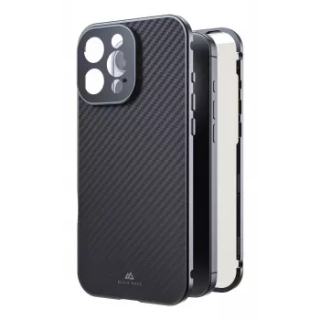 Black Rock Cover 360° klaas Apple iPhone 16 Pro Maxile, tõeline süsinik (00228101)
