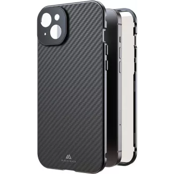Black Rock Cover 360° klaas Apple iPhone 16 Plus, päris süsinik (00228105)
