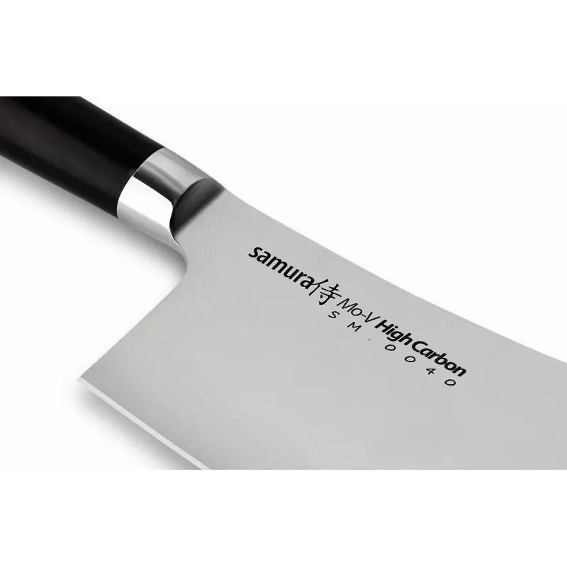 SAMURA Harakiri lihunikunuga 180 mm, AUS-8 roostevaba teras, must ABS käepide