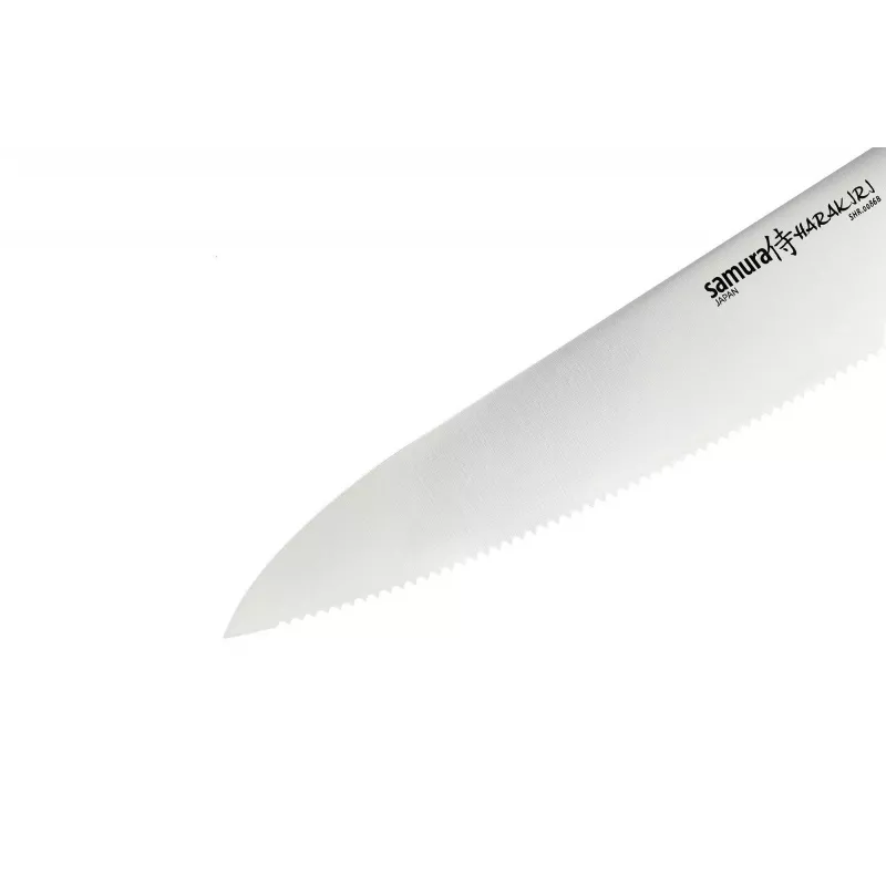 SAMURA Harakiri universaalnuga 125 mm AUS-8 terasest musta käepidemega