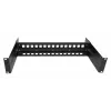 EXSYS DIN-liistu racki kinnituskomplekt, 2U, 19-tolline, 35mm DIN-liist, must EX-6090
